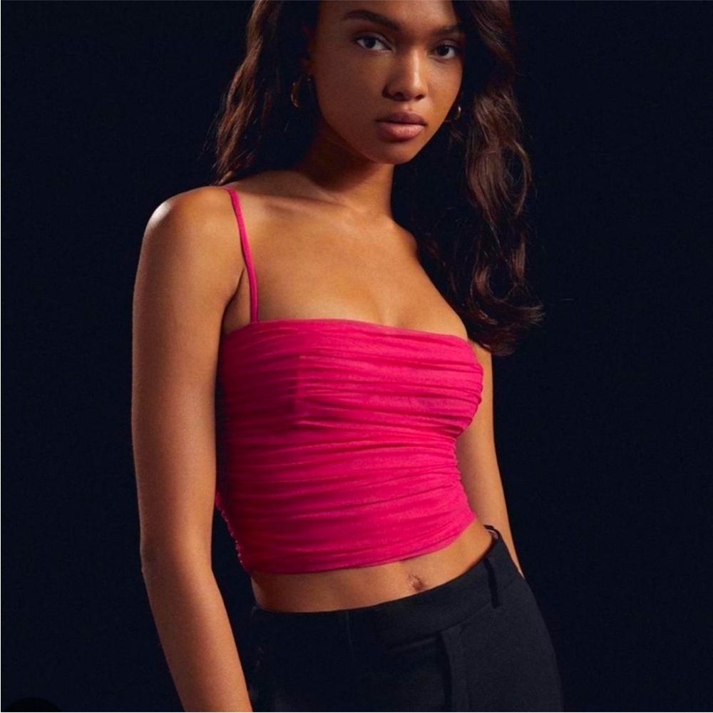 Aritzia Babaton Mesh Corset Top